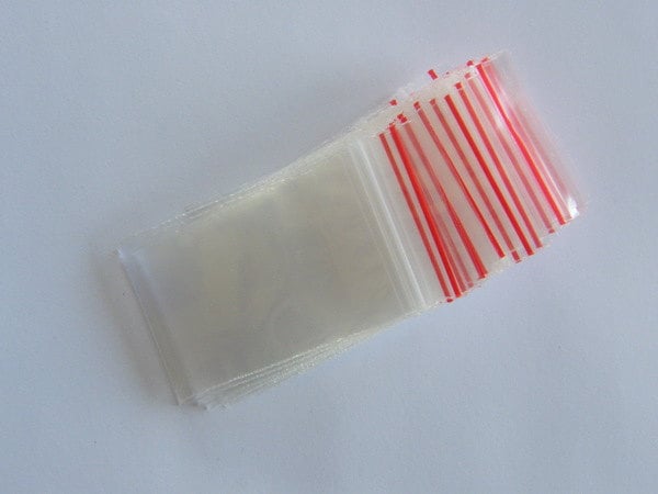 500 Plastic bags  packets 60 x 40mm PP00