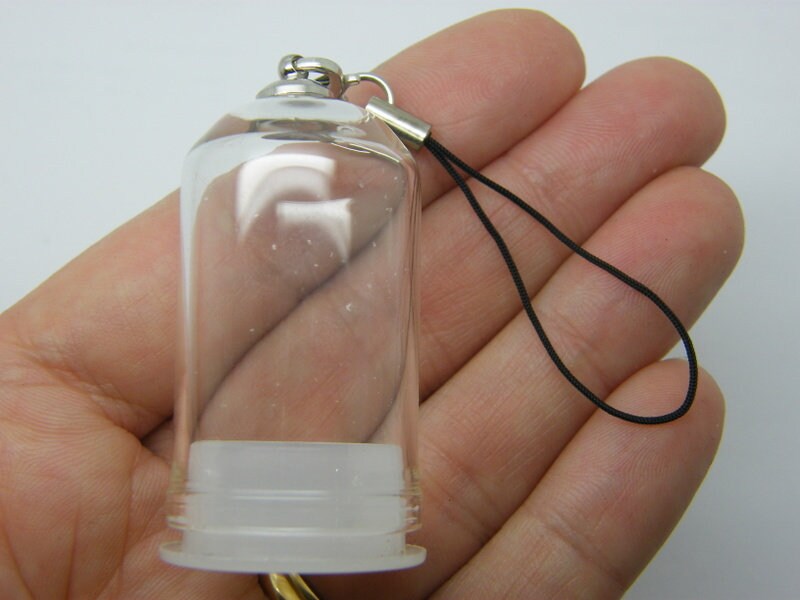 BULK 10 Glass bottle closhe cover pendants FS573
