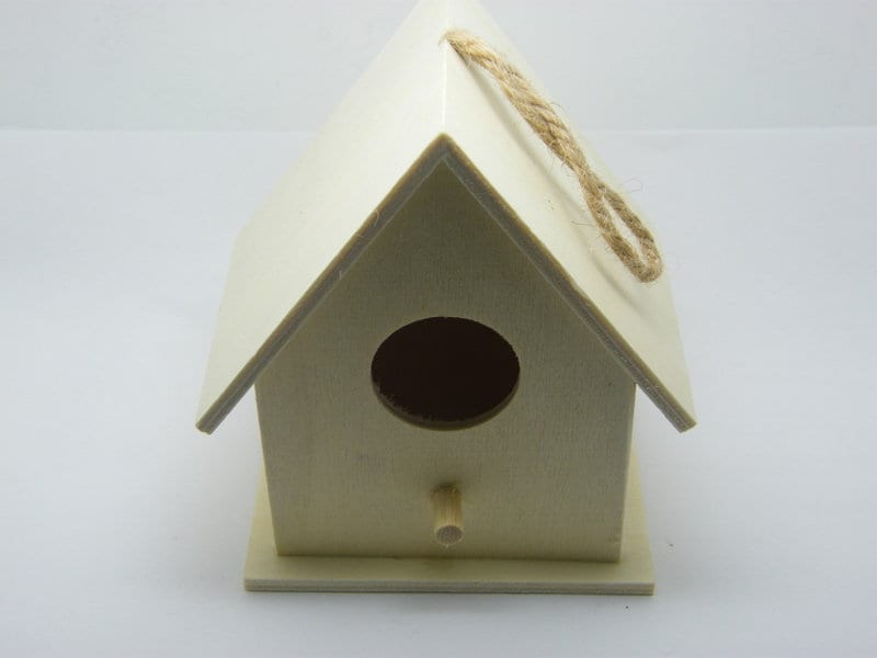 1 Birdhouse decorate and paint it yourself art and craft project
