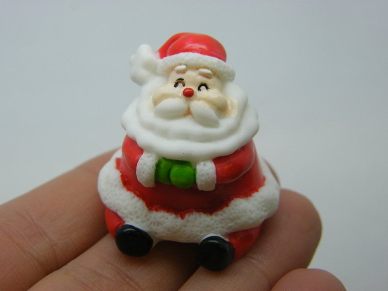 1 Father Christmas Santa embellishment miniature CT258