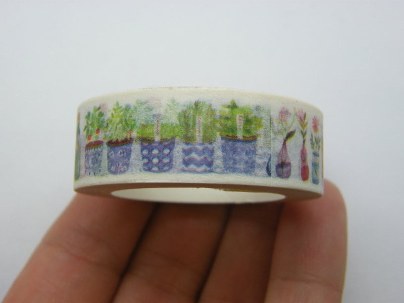 1 Roll herbs cocktail jams washi tape 10 meter ST