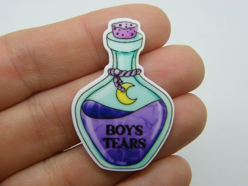 4 Boys tears embellishment cabochon resin HC485