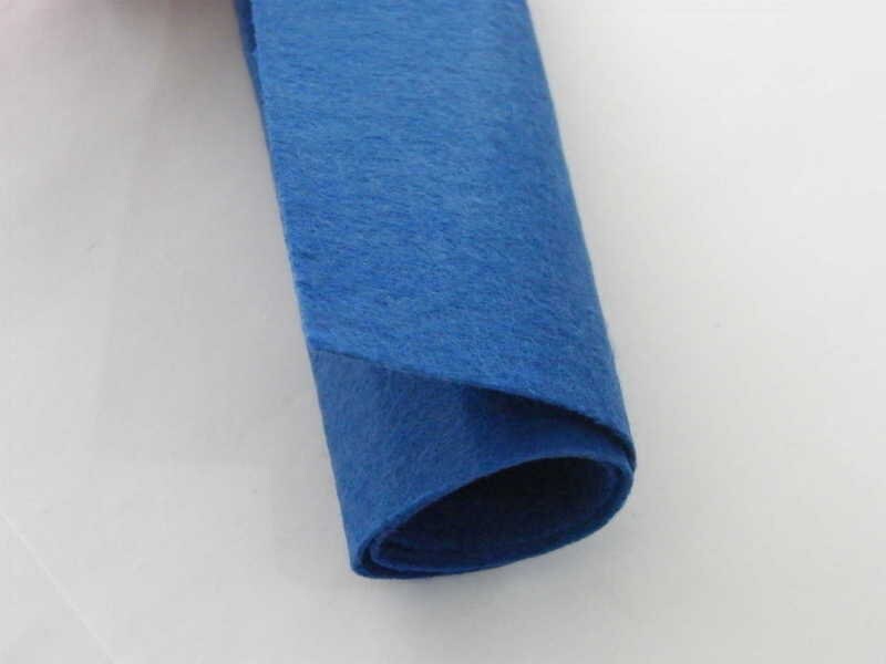 10 Royal blue sheets square felt 30 x 30cm