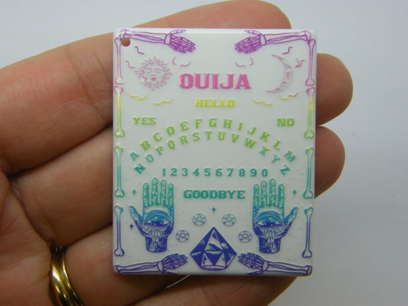 1 Ouija board pendant acrylic HC851