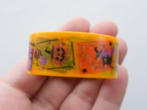 1 Roll Halloween washi decorating tape 20mm  4 Meter ST6  - SALE 50 %OFF