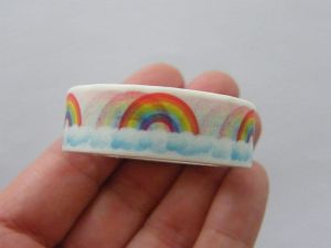 1 Roll rainbow cloud washi tape ST