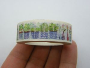 1 Roll herbs cocktail jams washi tape 10 meter ST
