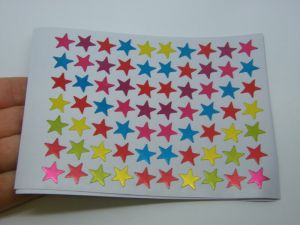 700 Star stickers multi colour ST