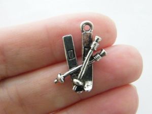 4 Skies  charms antique silver tone SP127