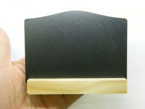 1 Mini black chalk board with stand wood BB1 - SALE 50% OFF