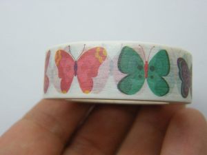1 Roll butterflies washi tape ST