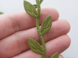 1 Leaf garland ribbon trim 2.3mm 8 Meter