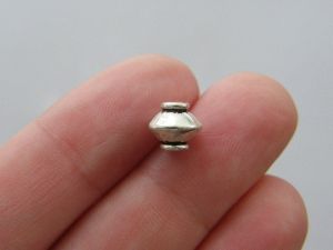 BULK 50 Spacer beads antique silver tone FS264 - SALE 50% OFF